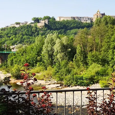 Terrasse Vue Panoramique Et Rivière * Ucel